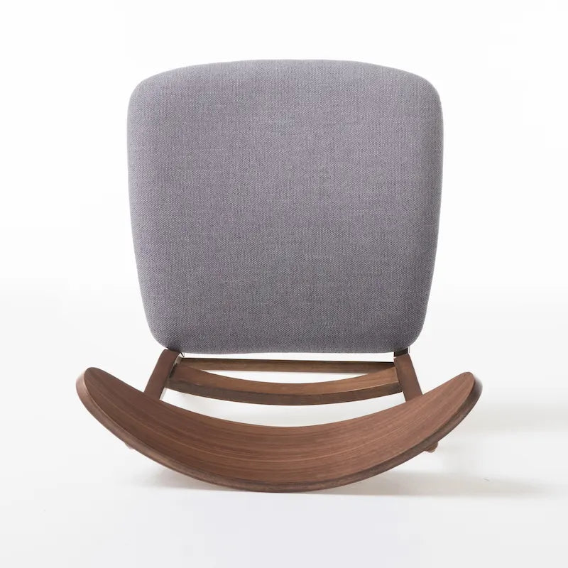 Mid-Century Modern Upholstered Rubberwood Dining Chair with Splayed Legs, Set of 2, Multi-Color